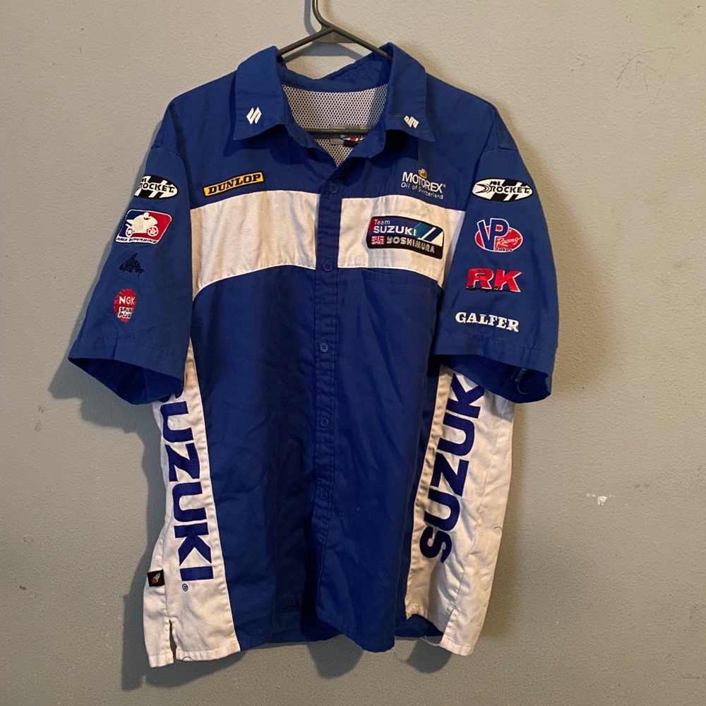 Vintage joe rocket motercycle shirt